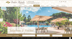 Desktop Screenshot of dolcihotels.com